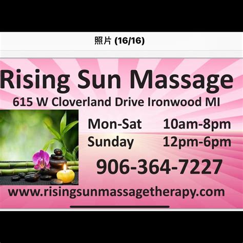 massage open late|Welcome to Rising Sun Massage a place for healing。